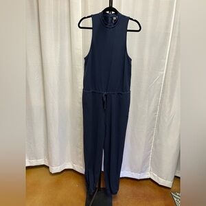 Sweaty Betty Kaya Jumpsuit in navy | size 8/10